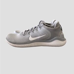 Nike Light Gray Running Shoes